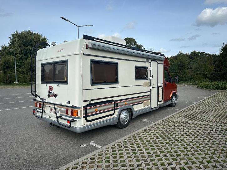 Peugot J5 - oldtimer mobilhome met slechts 91870! km, Caravans en Kamperen, Mobilhomes, Particulier, tot en met 4, Overige merken