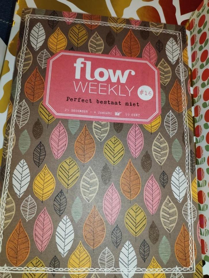 Flow weekly schriftjes 16 stuks, Verzamelen, Retro, Overige typen, Ophalen