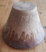 Brocante harspot, bloempot, kruidenpot, kaarsenpot, Antiek en Kunst, Ophalen of Verzenden