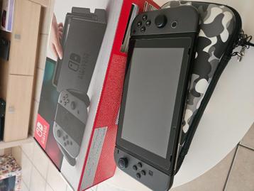Nintendo switch V1 sous atmosphère + carte sd 256go, Enlèvement ou Envoi, Avec 1 manette, Utilisé, Switch Original