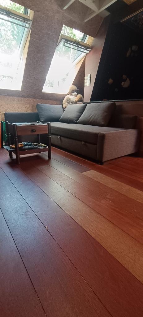 Ikea FRIHETEN slaapzetel / slaapbank 230 x 150 Bruin, Huis en Inrichting, Slaapkamer | Slaapbanken, Gebruikt, Overige maten, Overige maten