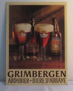 RECLAMEBORD  GRIMBERGEN  ( 119 ), Verzamelen, Ophalen, Gebruikt, Reclamebord, Plaat of Schild, Overige merken