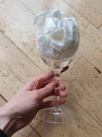 5 verres a vin en cristal de la Cristalerie de haute Bretagn, Enlèvement ou Envoi