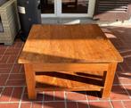 Houten Salontafel met Lade en Legplank – Tijdloos Design, Antiek en Kunst, Ophalen