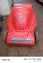 Très belle tondeuse électrique de la marque Husqvarna., Comme neuf, 40 à 49 cm, Enlèvement, Bac de ramassage