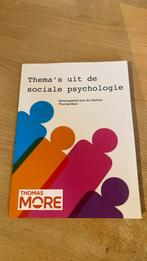 Studieboek Thema’s uit de sociale psychologie, Boeken, Ophalen, Gelezen, Hogeschool, Pearson