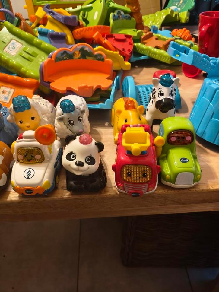 VTech zoef zoef met 22 diertjes en 11 auto's, Kinderen en Baby's, Speelgoed | Vtech, Ophalen