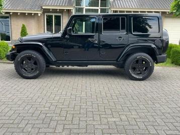 Jeep Wrangler 2.8 CRD RUBICON LEER NAVI GRIJS KENT beschikbaar voor biedingen