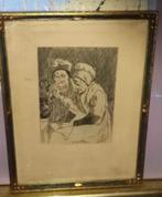 Gravure de felicien rops, Antiek en Kunst, Kunst | Etsen en Gravures, Ophalen of Verzenden