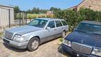 Mercedes w124 break zilver 7zit, Autos, 7 places, Break, Tissu, Propulsion arrière