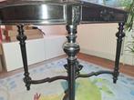 Antieke tafel zwart lodewijk XIV, Antiek en Kunst, Ophalen