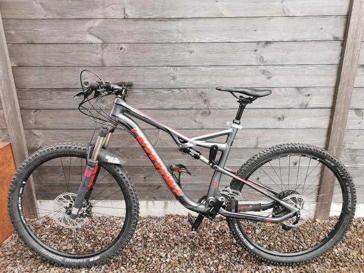 VTT Fully Cannondale 27,5 pouces M, Vélos & Vélomoteurs, Vélos | Garçons, Utilisé, 26 pouces ou plus, Frein à main, Vitesses, Enlèvement ou Envoi