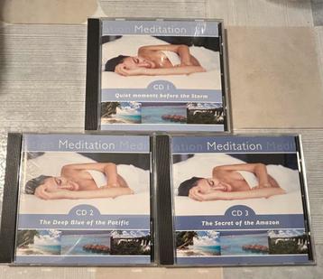 3 cd’s meditatie beschikbaar voor biedingen