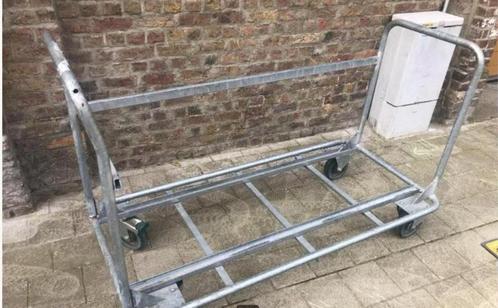 heavy duty transportkar galvaniser, Doe-het-zelf en Bouw, Transportwagens, Transportkar, Ophalen