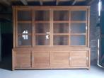 Showroommodel Teak Boekenkast 305 cm, Ophalen, Met deur(en), Glas, Zo goed als nieuw
