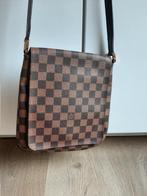 Louis Vuitton Musette Damier , zeer goede staat, Verzenden, Gebruikt, Bruin, Schoudertasje