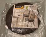 2 ronde grijze kussens 40 cm, Huis en Inrichting, Woonaccessoires | Kussens, Ophalen of Verzenden, Nieuw, Grijs, Rond