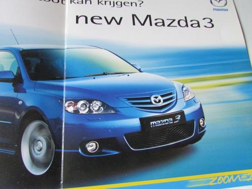 MAZDA TYPE 3, AUTOFOLDER, Livres, Autos | Brochures & Magazines, Comme neuf, Mazda, Enlèvement ou Envoi