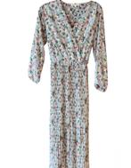 Lange zomerjurk / veelkleurige-goud  accent/ maat L, Enlèvement ou Envoi, Autres couleurs, Millenium, Sous le genou