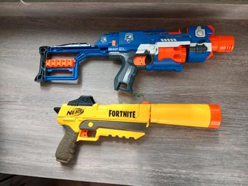 8 nerf guns beschikbaar voor biedingen