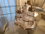 Set de burette en argent (épices, huile, vinaigre), Antiquités & Art, Enlèvement, Argent