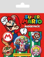 Super Mario Buttons / Badges - 5 stuks, Hobby & Loisirs créatifs, Articles de fête, Enlèvement ou Envoi, Article de fête, Neuf