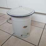 Antieke toiletemmer email, Ophalen