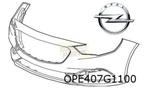 Opel Insignia B (6/17-) voorbumper (bij PDC en/of UD5) (te s, Auto-onderdelen, Carrosserie, Nieuw, Opel, Ophalen of Verzenden