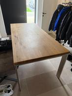 Massief eikenhouten tafel 2m x 90cm, Huis en Inrichting, Ophalen, Eikenhout