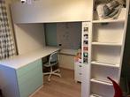 Stapelbed met bureau_IKEA Smastad, Kinderen en Baby's, Ophalen, Gebruikt, Hoogslaper