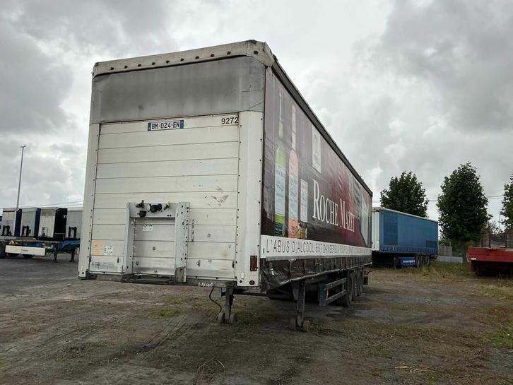 2011 Schmitz S3 ZD zeiltrailer, Auto's, Vrachtwagens, Bedrijf, Aanhangers en Opleggers, Overige brandstoffen