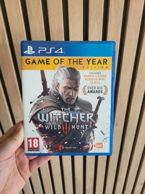 The witcher 3 game of the year ps4, Games en Spelcomputers, Games | Sony PlayStation 4, Zo goed als nieuw, Ophalen of Verzenden