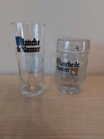 Blanche de Namur bierglazen, Verzamelen, Ophalen of Verzenden, Zo goed als nieuw, Bierglas