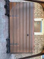 double grande porte avec bâti, Doe-het-zelf en Bouw, Raamkozijnen en Schuifdeuren, Ophalen, Gebruikt