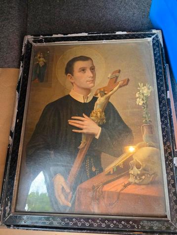 Antiek schilderij beschikbaar voor biedingen