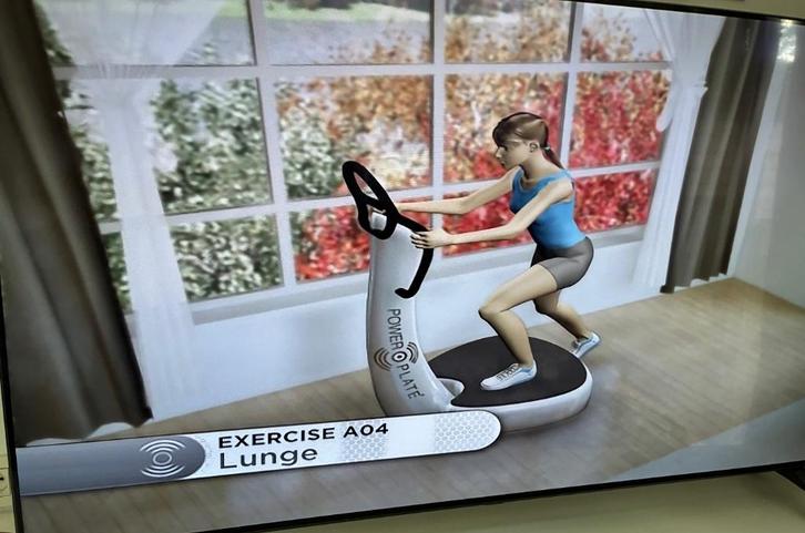 Professionele Power Plate MY5 + Extras, Sport en Fitness, Fitnessapparatuur, Gebruikt, Trilplaat, Armen, Benen, Borst, Buik, Rug