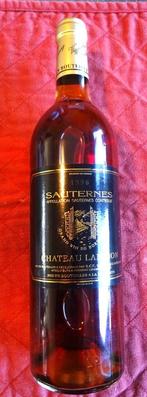 SAUTERNES 1996 CHÂTEAU LANDION COLLECTOR WIJNFLES, Verzamelen, Frankrijk, Ophalen of Verzenden, Vol, Witte wijn