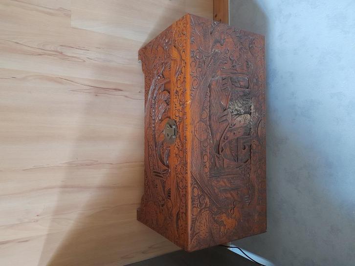 Oude Congolese koffer, Antiek en Kunst, Kunst | Niet-Westerse kunst, Ophalen