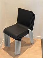 6x Vitra .03 stapelbaar te koop zwart Maarten Van Severen, Huis en Inrichting, Ophalen of Verzenden, Zo goed als nieuw, Zwart