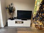 Wit gelakt tv-meubel van Odrada, Ophalen, Kunststof, 150 tot 200 cm, Zo goed als nieuw