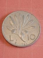 ITALIE 10 Lire 1950 R, Timbres & Monnaies, Monnaies | Europe | Monnaies non-euro, Enlèvement ou Envoi, Monnaie en vrac, Italie