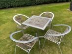 Tuinsetje, Tuin en Terras, Ophalen, 4 zitplaatsen, Gebruikt, Tuinset