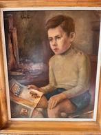 Origineel olieverfschilderij – mogelijk KSA-erfgoed, Antiek en Kunst, Ophalen