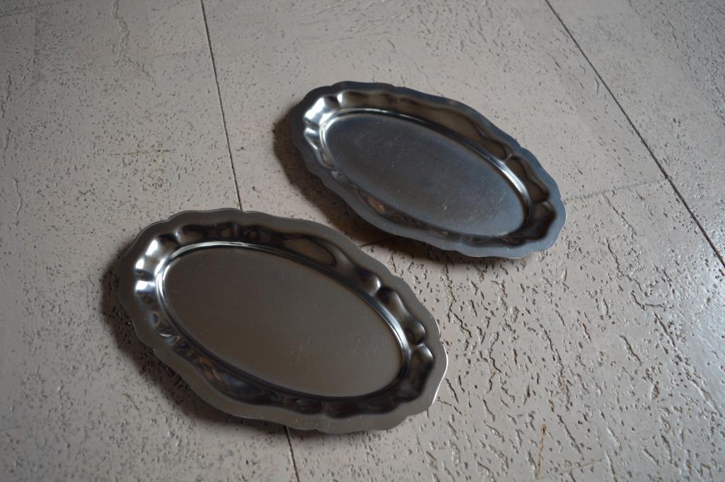 inox schaaltjes, Huis en Inrichting, Ophalen of Verzenden, Gebruikt, Schaal of Schalen