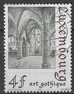 Luxemburg 1974 - Yvert 838 - Gothische kunst (ST), Luxembourg, Affranchi, Envoi