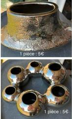 Cache pot et soliflore bronze/doré, Enlèvement, Neuf, Autres couleurs