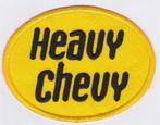 Heavy Chevy stoffen opstrijk patch embleem #8, Verzenden, Nieuw