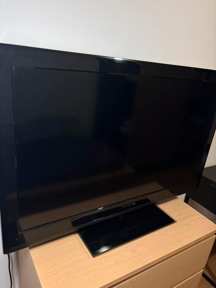 Q-media tv | 40” inch (101,06 cm), Audio, Tv en Foto, Televisies, Gebruikt, LCD, 100 cm of meer, Full HD (1080p), Overige merken