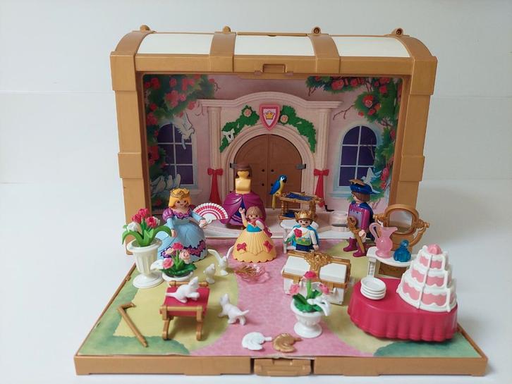 playmobil 4249 prinsessenkoffer, Kinderen en Baby's, Speelgoed | Playmobil, Gebruikt, Complete set, Ophalen