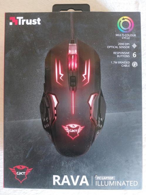 Trust GXT 108 Rava Gaming Mouse NEW SEALED, Computers en Software, Muizen, Nieuw, Rechtshandig, Ophalen of Verzenden